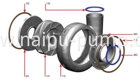 L lower abrasive slurry pump construction 02